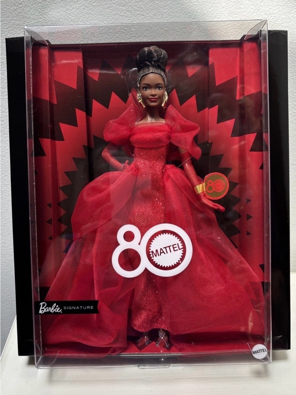 Mattel 80th Anniversary Barbie Signature Brunette Barbie New In Box